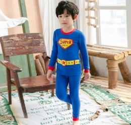 ชุดนอนเด็ก ผ้านิ่ม ใส่สบาย ลาย Super Hero