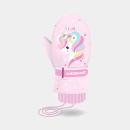 Ski gloves ถุงมือกันหนาวเด็ก ถุงมือเล่นสกี แบรนด์ kidsgoods