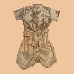 ชุดไทยเด็กชายรุ่นสี pastel-2 มาสีใหม่ โทนสีหวาน หรู ดูดี