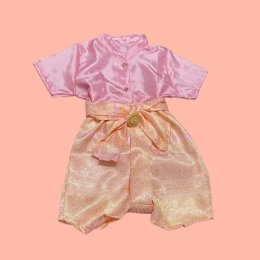 ชุดไทยเด็กชายรุ่นสี pastel-2 มาสีใหม่ โทนสีหวาน หรู ดูดี