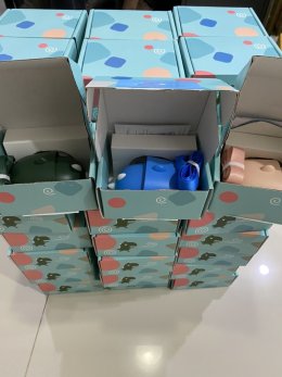 Dinosaur halter fan พัดลมไดโนห้อยคอพกพา น้ำหนักเบา
