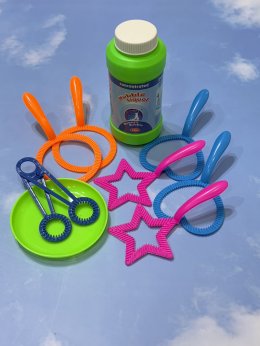 ชุดไม้ทำฟอง Bubble Wand PARTY (แถมน้ำยาสบู่ 1 ขวด 200 ml)