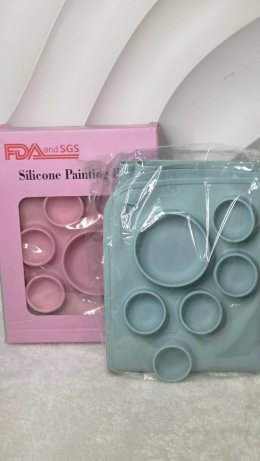 silicone painting pad ถาดสีซิลิโคน วาดรูป