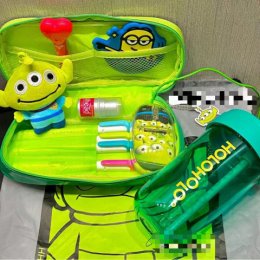 BACK TO SCHOOL กล่องดินสอ green man ( toystory )