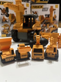 DIY TRUCK 4-in 1รถอาชีพ มีแบบรถก่อสร้างให้เลือก