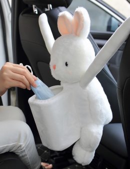 ตุ๊กตา 2 in 1 ใส่ทิชชู / เป็นถังขยะหรือที่เก็บของในรถ 