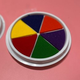  ถาดหมึกสี 6 สี non toxic ปลอดสารพิษสร้างสรรค์งานศิลปะ