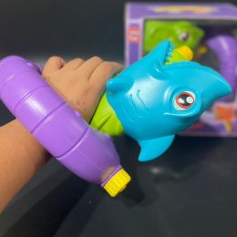 Dino Shark water gun ปืนฉีดน้ำอัตโนมัติ (ถ่านชาร์จ)