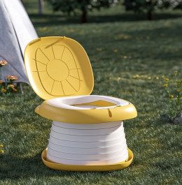 กระโถนเด็กพกพา Potty travel set ขนาดกระทัดรัด เก็บง่าย!