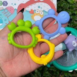 set ของเล่นน้ำ พร้อมตาข่ายตักของเล่นน้ำ 3in1 