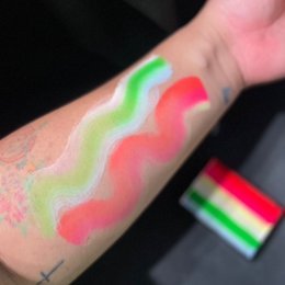 สีเพ้นท์เรืองแสง Fluorescent Paintเรืองแสงในไฟ blacklight