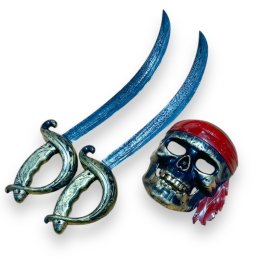 Pirate Set เซ็ตหน้ากากโจรสลัด 1 ชิ้น พร้อมดาบ