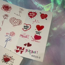 VALENTINE Tatto set Tatto แทคทู วันวาเลนไทน์สุดน่ารัก
