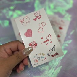 VALENTINE Tatto set Tatto แทคทู วันวาเลนไทน์สุดน่ารัก