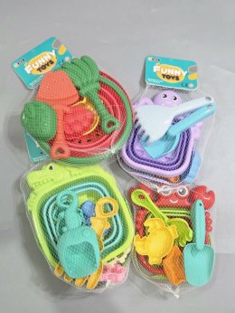 Animal folding bucket ถังตักทรายพับได้พร้อมเซ็ตที่ตักสุดคุ้ม