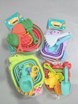 Animal folding bucket ถังตักทรายพับได้พร้อมเซ็ตที่ตักสุดคุ้ม