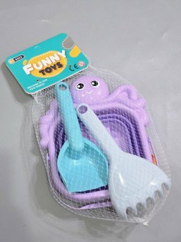 Animal folding bucket ถังตักทรายพับได้พร้อมเซ็ตที่ตักสุดคุ้ม