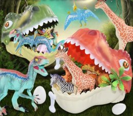 T-rex head model box กล่องเก็บโมเดลรูปหัว t-rex 