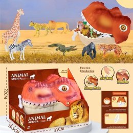 T-rex head model box กล่องเก็บโมเดลรูปหัว t-rex 