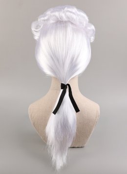  วิกผู้พิพากษา / วิกขุนนางยุโรปโบราณ สีขาว 