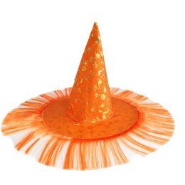 Witch hat หมวกแม่มดFreesize สำหรับเด็ก6 ขวบขึ้นไปและผู้ใหญ่