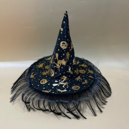 Witch hat หมวกแม่มดFreesize สำหรับเด็ก6 ขวบขึ้นไปและผู้ใหญ่