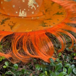 Witch hat หมวกแม่มดFreesize สำหรับเด็ก6 ขวบขึ้นไปและผู้ใหญ่