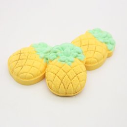 Pineapple Bathbomb ดีไซน์เป็นรูปสัปปะรดสีสดใสสวยงาม