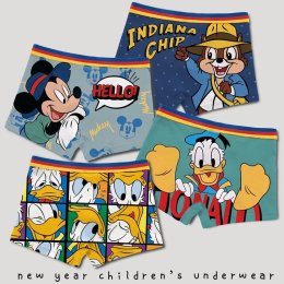 Donald Mickey Chip กางเกงในผ้า cotton 4 ตัว(UNDERWEAR45)