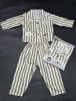 ชุดนอนเด็กลายอาหารเช้าสุดคิ้วท์