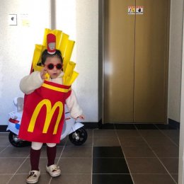 ชุดแฟนซี ชุดเฟรนช์ฟรายด์เด็ก FRENCHFRIES Costume(FANCY237)