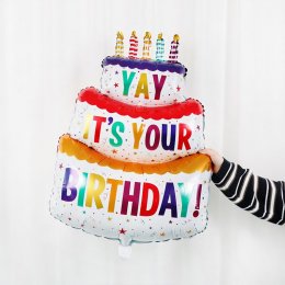 Giant cake balloon