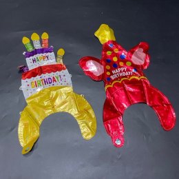 คาดผมบอลลูนฟอยด์ Happy Birthday