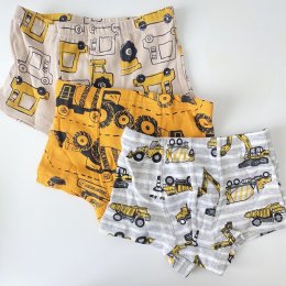 กางเกงใน 3 ตัว รถก่อสร้าง Construction Car (UNDERWEAR27)