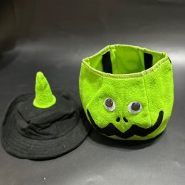 กระเป๋าฟักทอง trick or treat รุ่นใหม่ มีไฟ