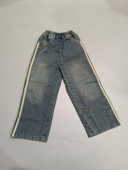 กางเกงยีนส์เด็กขายาว ทรงแบ็คกี้ oversize Baggy Pants 