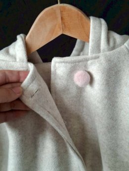 เสื้อหนาวเด็ก โค้ทเด็ก Bunny Hoodie coat