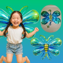 ลูกโป่งฟลอยส์ผึ้ง ผีเสื้อ ปีกนางฟ้า