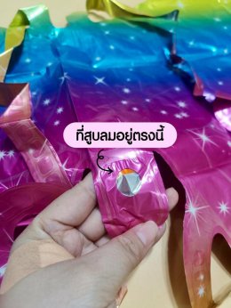 ลูกโป่งฟลอยส์ผึ้ง ผีเสื้อ ปีกนางฟ้า