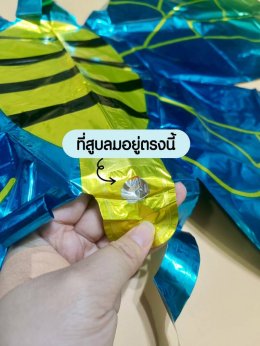 ลูกโป่งฟลอยส์ผึ้ง ผีเสื้อ ปีกนางฟ้า