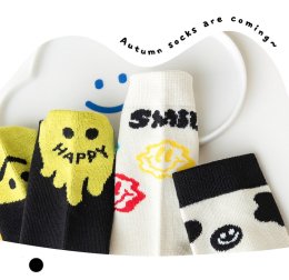 ถุงเท้าเด็ก Melt Smiley เซ็ต 3 คู่(SOCK137)