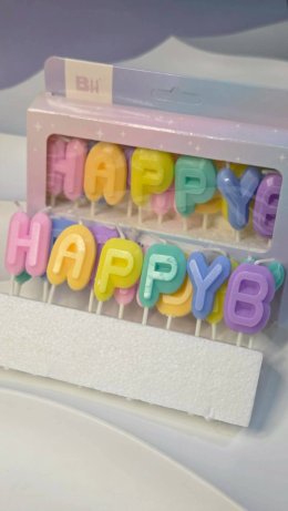 เทียน Happy Birthday
