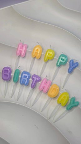 เทียน Happy Birthday