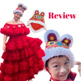 หมวกลายเชิดสิงโต 