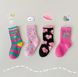 ถุงเท้า illustration sock(SOCK115 RABBIT)