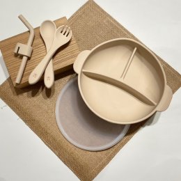 ชามซิลิโคนก้นดูด minimal สไตล์เกาหลี 