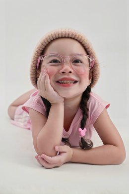 แว่นกันแสงสีฟ้าเด็กแบบมีคลิปกันแดด