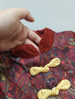 เดรสตรุษจีนเด็ก chinese doll