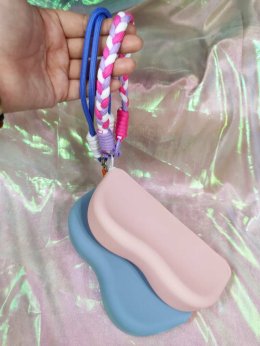 เคสซิลิโคนใส่แว่นพร้อมสายคล้องมือ