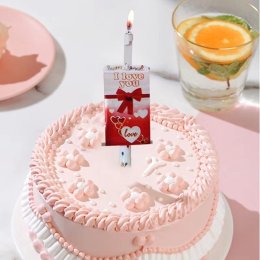 Surprise Banner candle